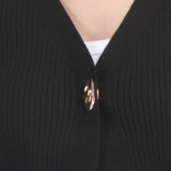 RIO & RIAN V-neck Long Sleeve Cardigan - Picture 3 of 3